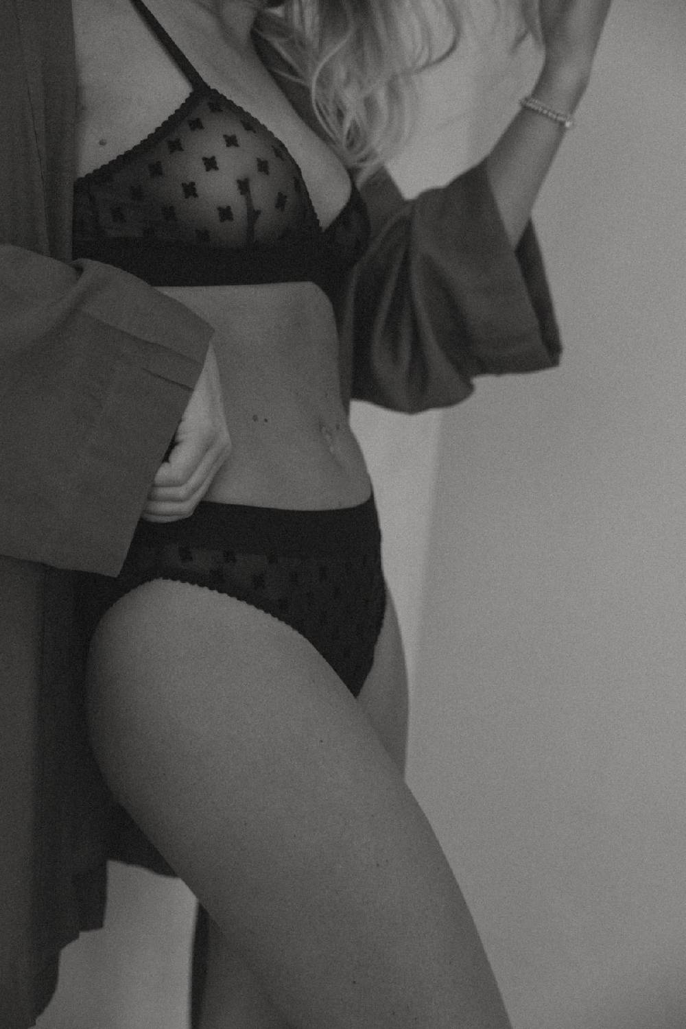 Karo Kauer Mesh Bralette Black