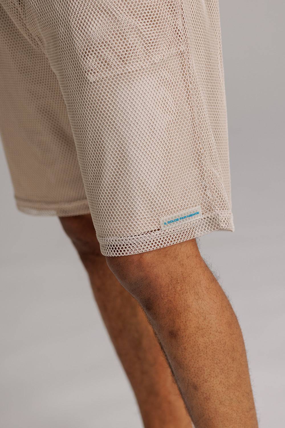 Karo Kauer Mesh Shorts Sand