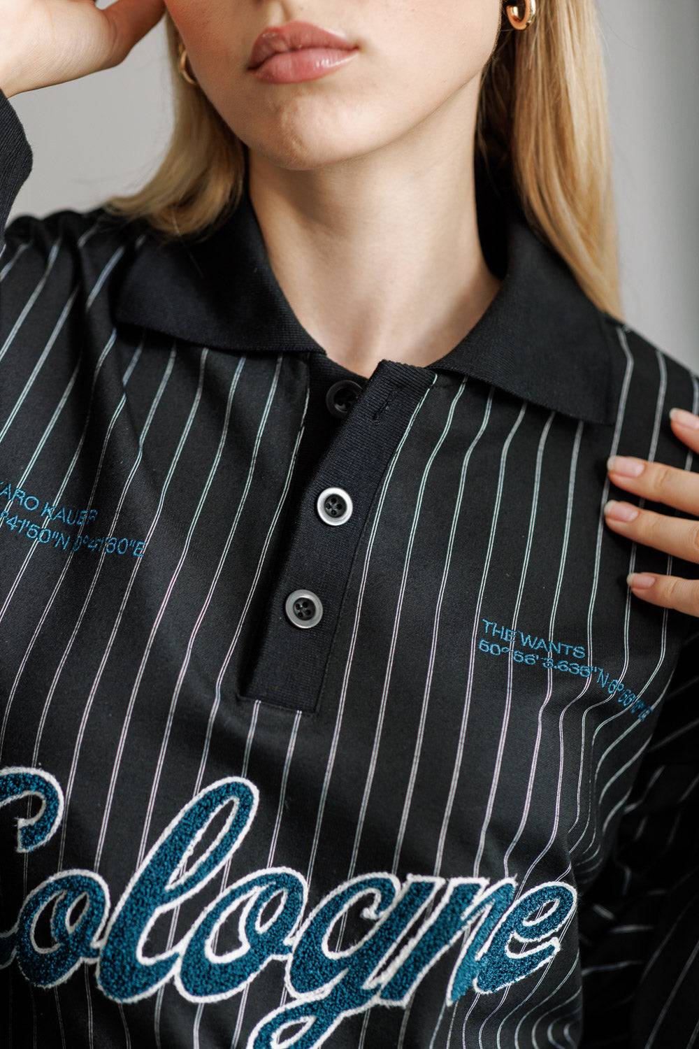 Karo Kauer Poloshirt Cologne