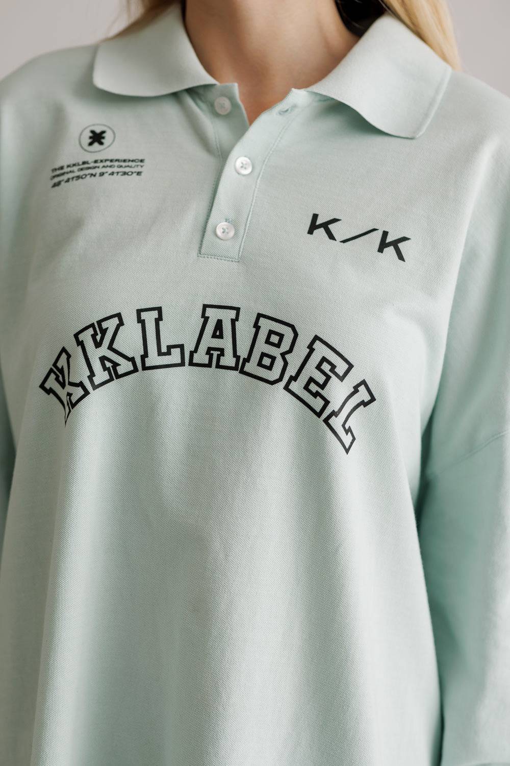 Karo Kauer Poloshirt Glacier Blue
