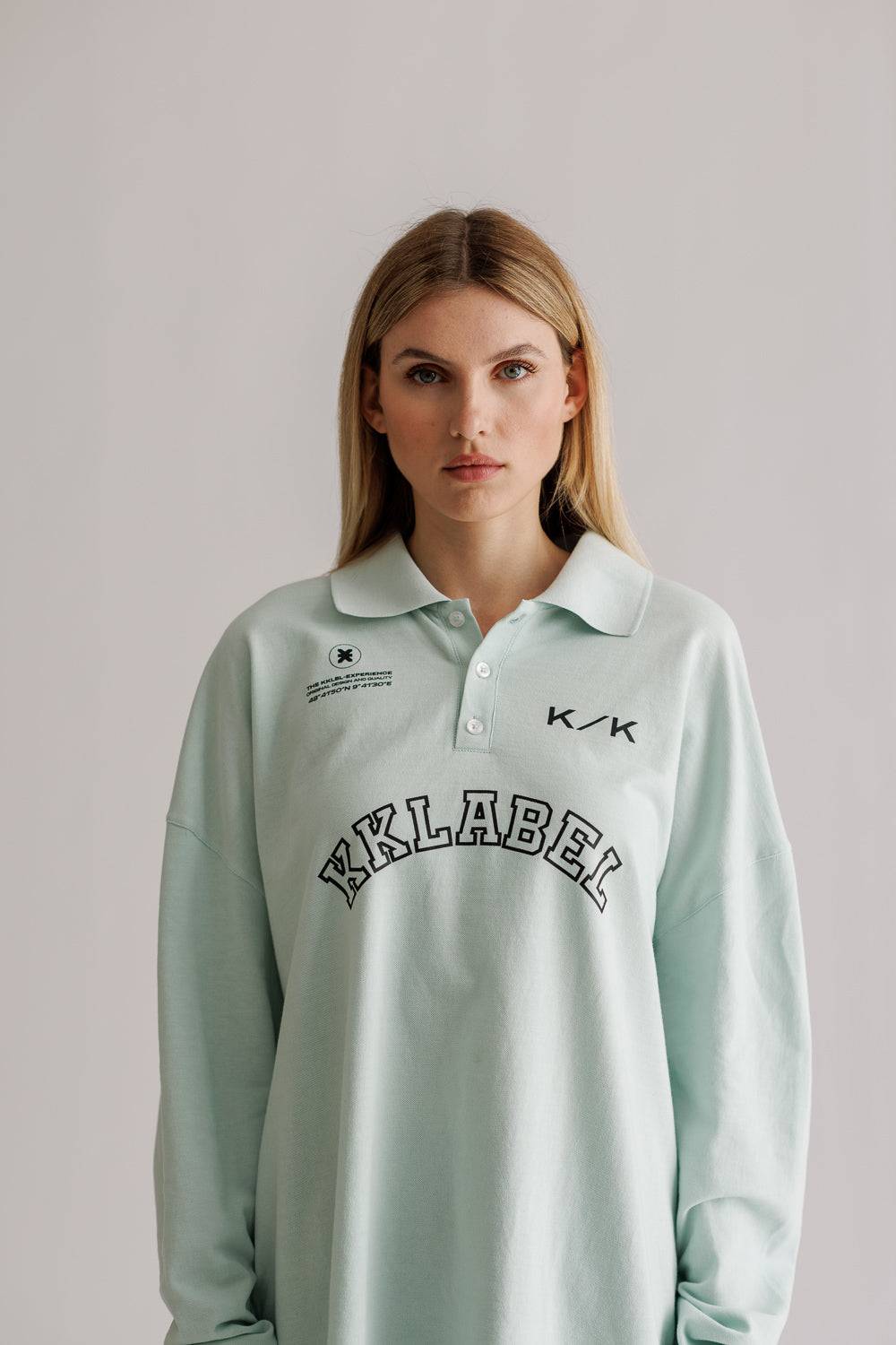 Karo Kauer Poloshirt Glacier Blue