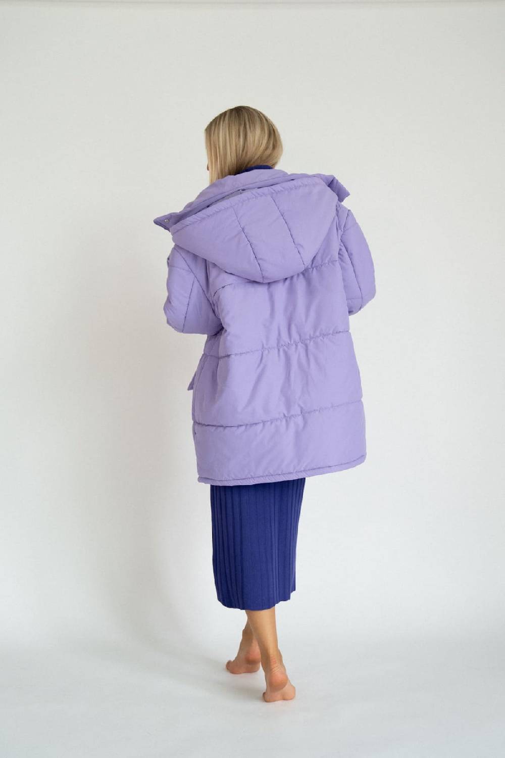 Karo Kauer Puffer Jacket Lilac