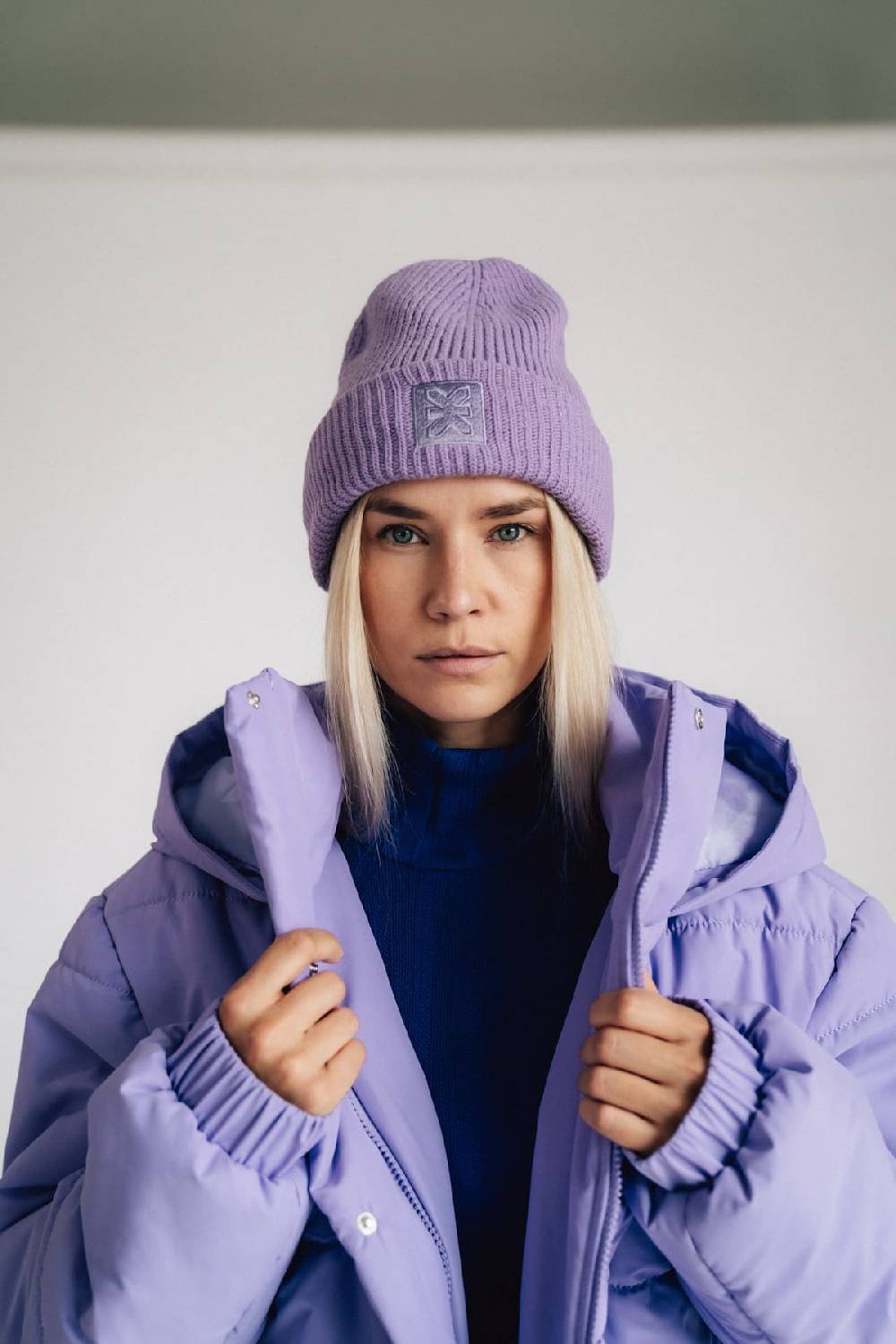 Karo Kauer Puffer Jacket Lilac