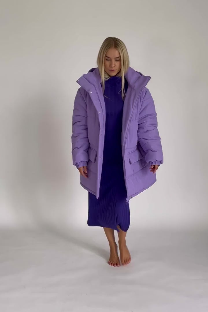 Karo Kauer Puffer Jacket Lilac