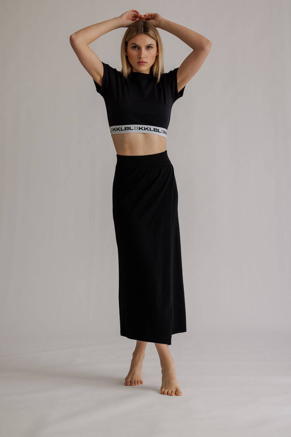 Karo Kauer Rib Top Basic Black