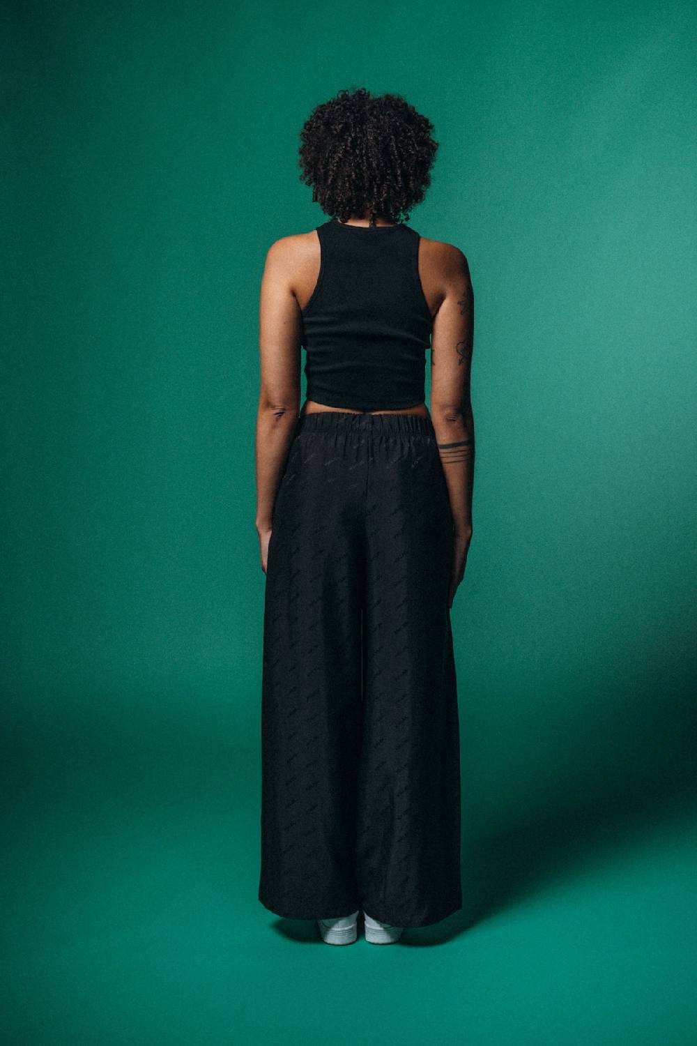 Karo Kauer Rib Top Black