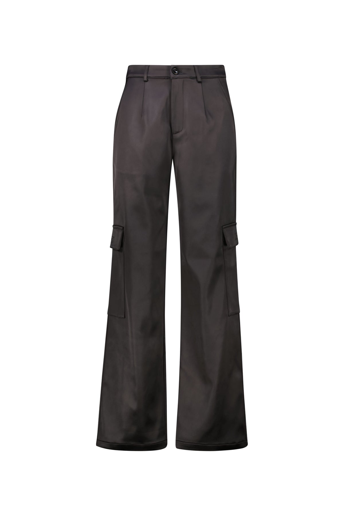 Karo Kauer Satin Pants Black