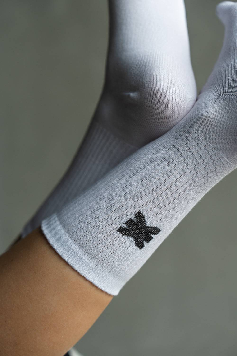 Karo Kauer Socks Logo Dark Grey