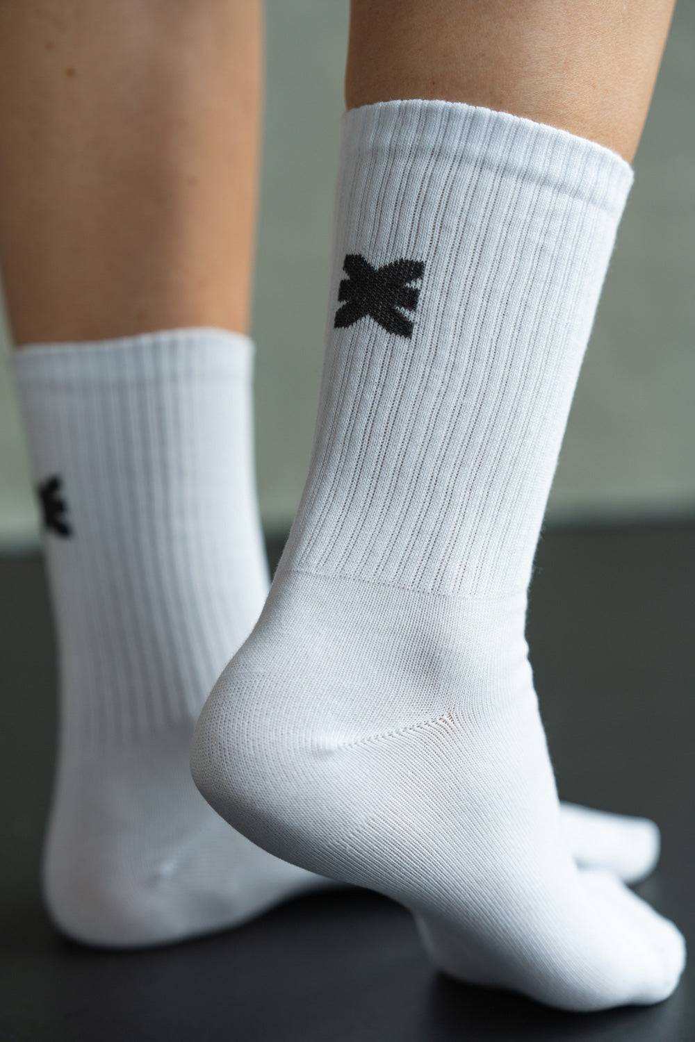 Karo Kauer Socks Logo Dark Grey