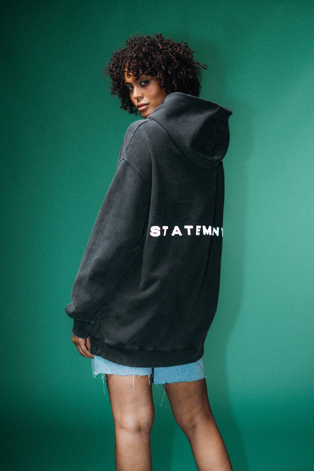 Karo Kauer Statement Hoodie Reflective