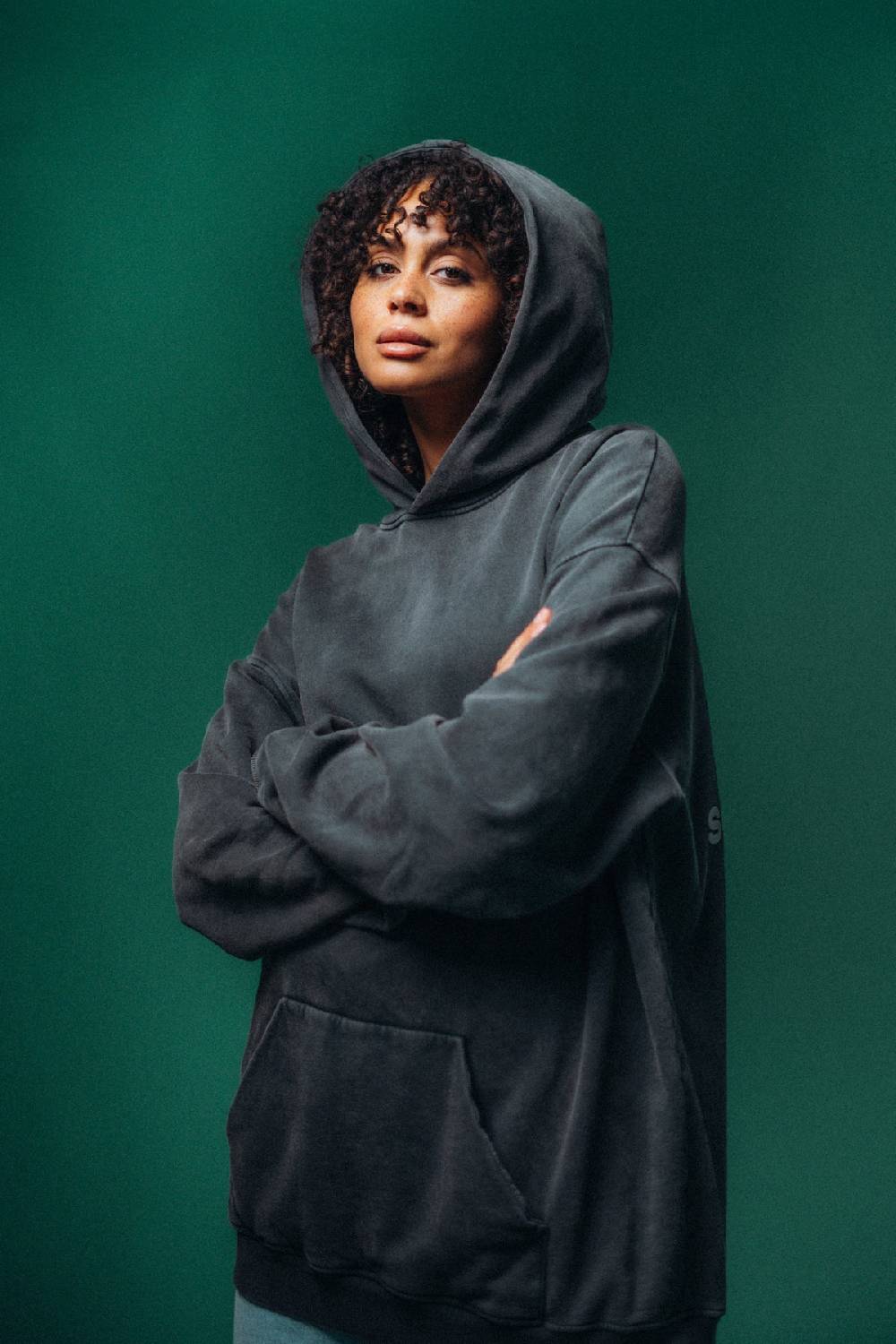 Karo Kauer Statement Hoodie Reflective