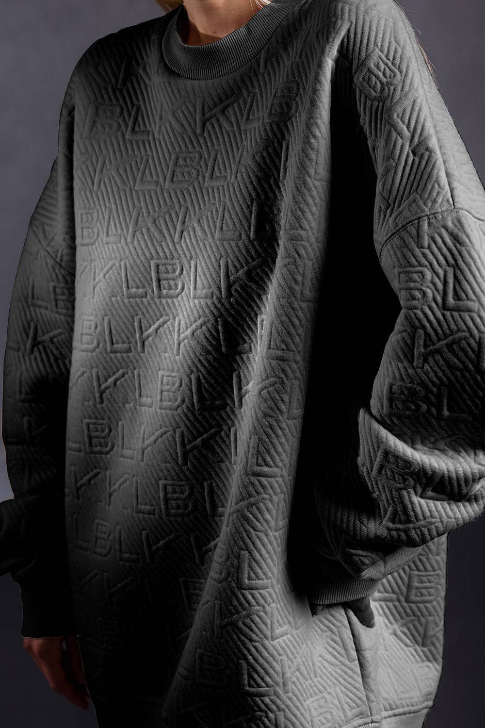 Karo Kauer Sweater KKLBL Charcoal