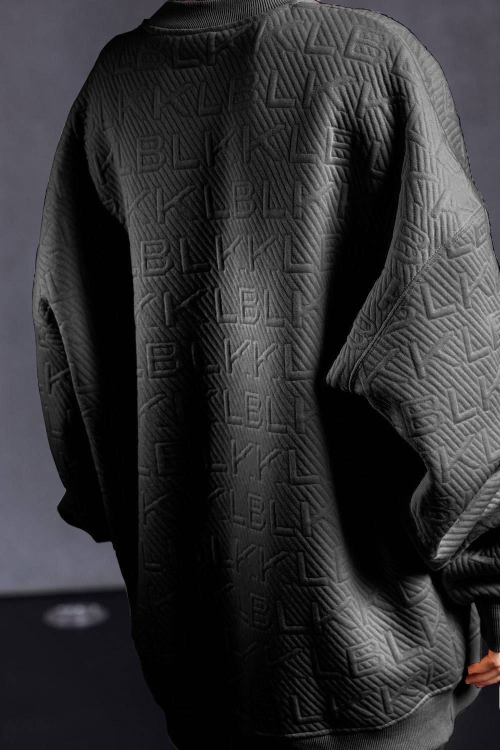 Karo Kauer Sweater KKLBL Charcoal