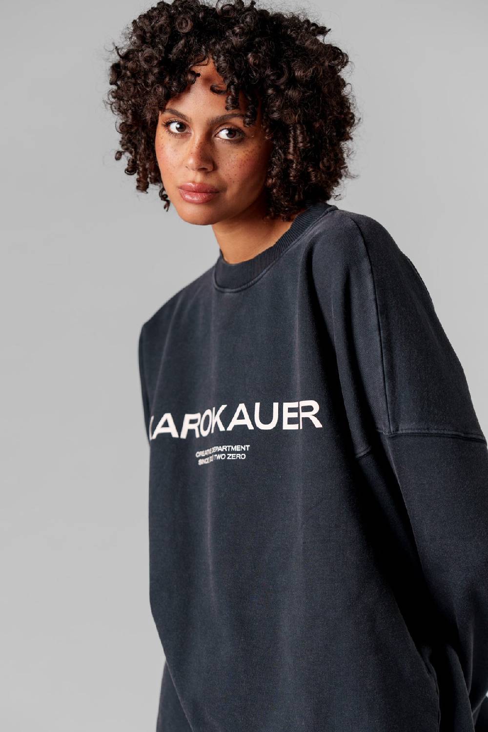 Karo Kauer Sweater Washed Grey