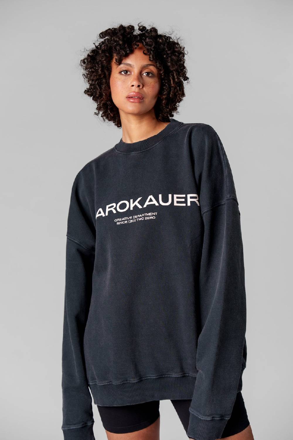 Karo Kauer Sweater Washed Grey