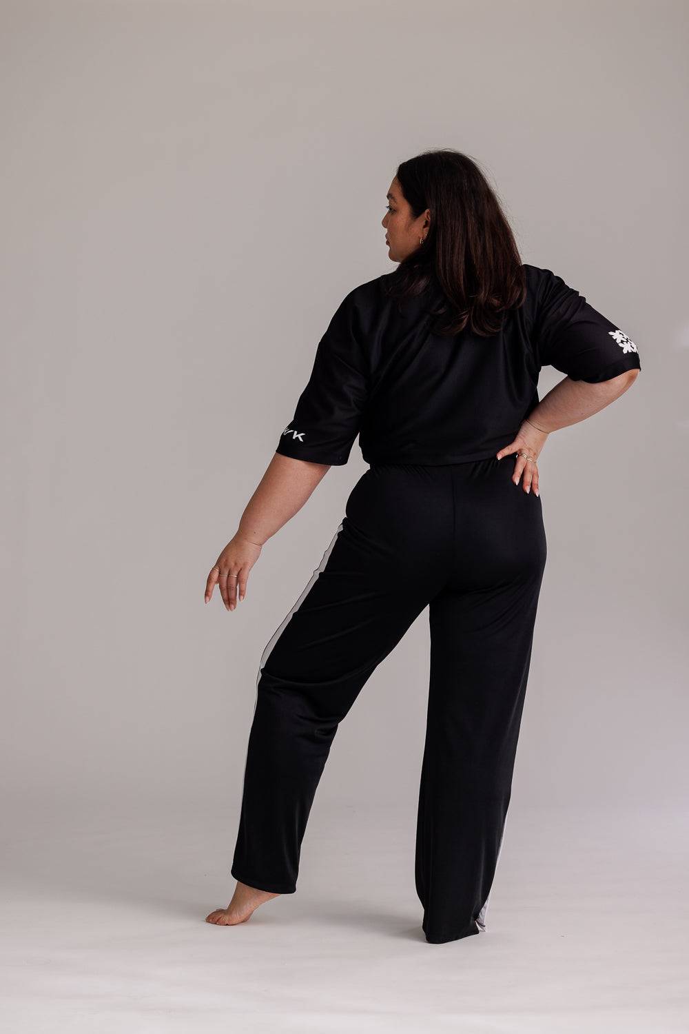 Karo Kauer T-Shirt Cropped Baseball