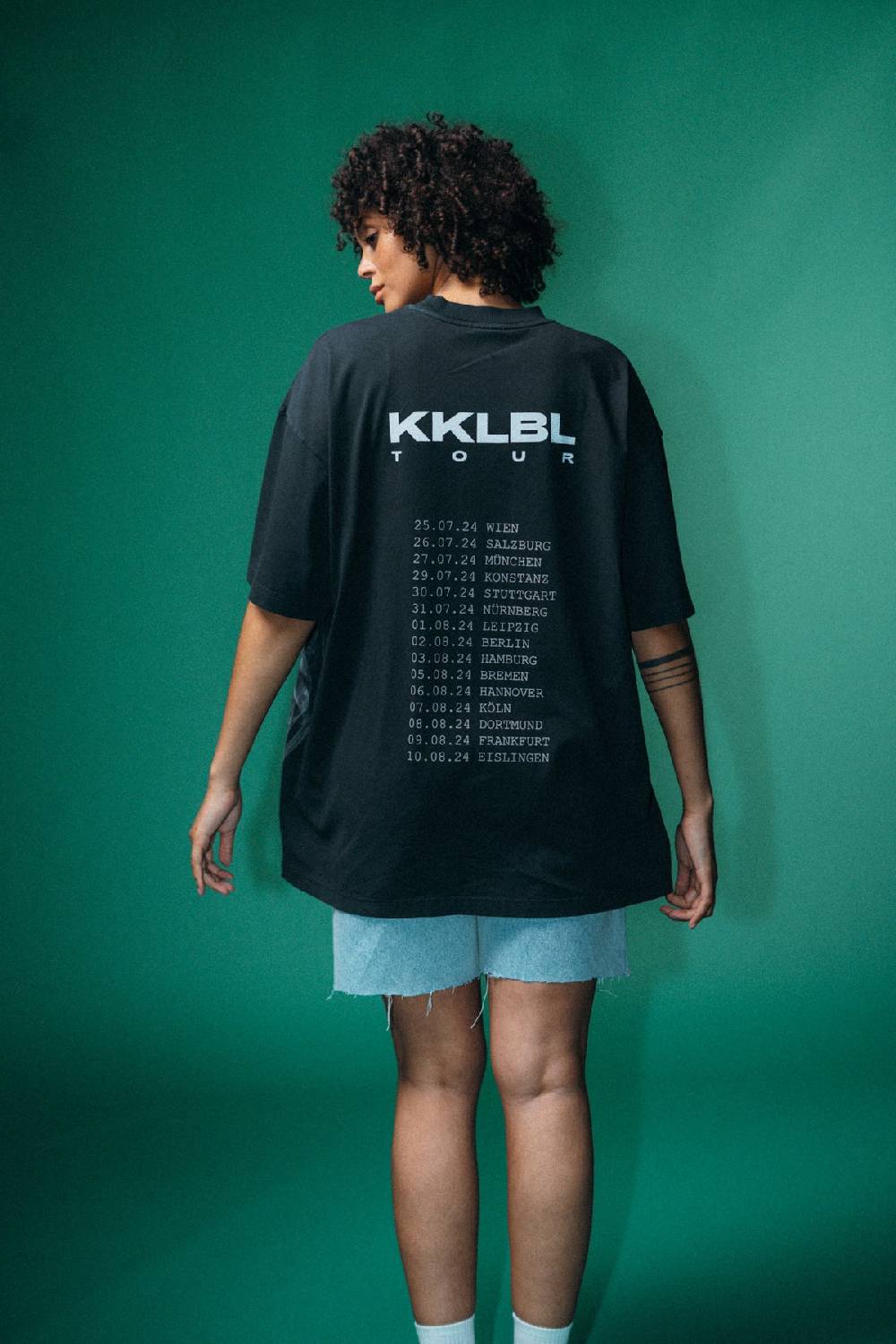 Karo Kauer Tour T-Shirt Smoke Black