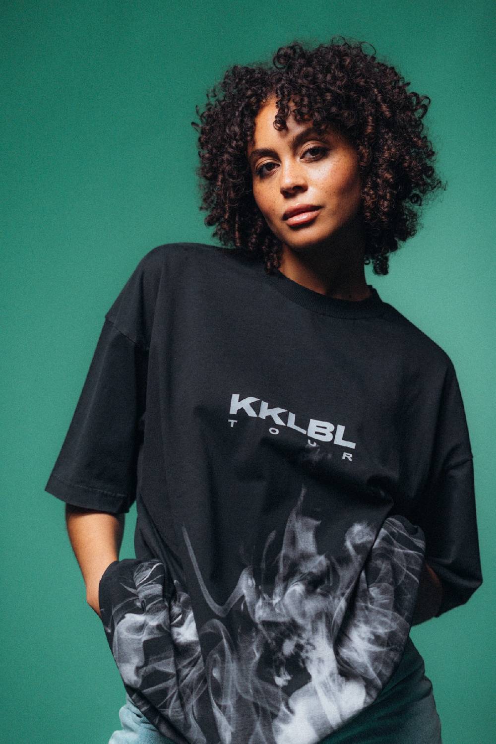 Karo Kauer Tour T-Shirt Smoke Black