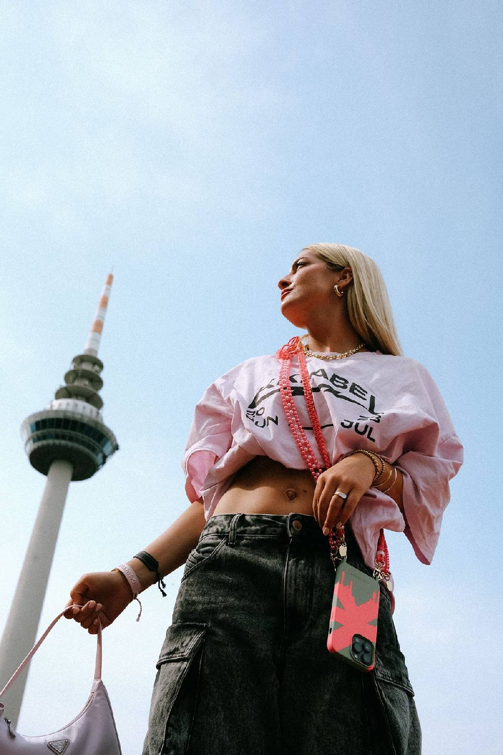 Karo Kauer Tour T-Shirt Washed Pink