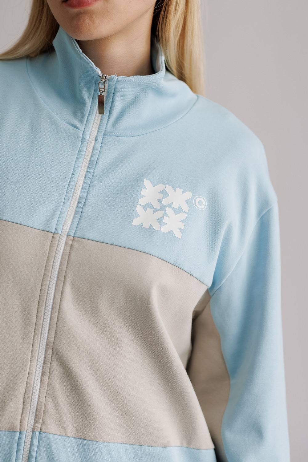 Karo Kauer Tracksuit Jersey Jacket Light Blue