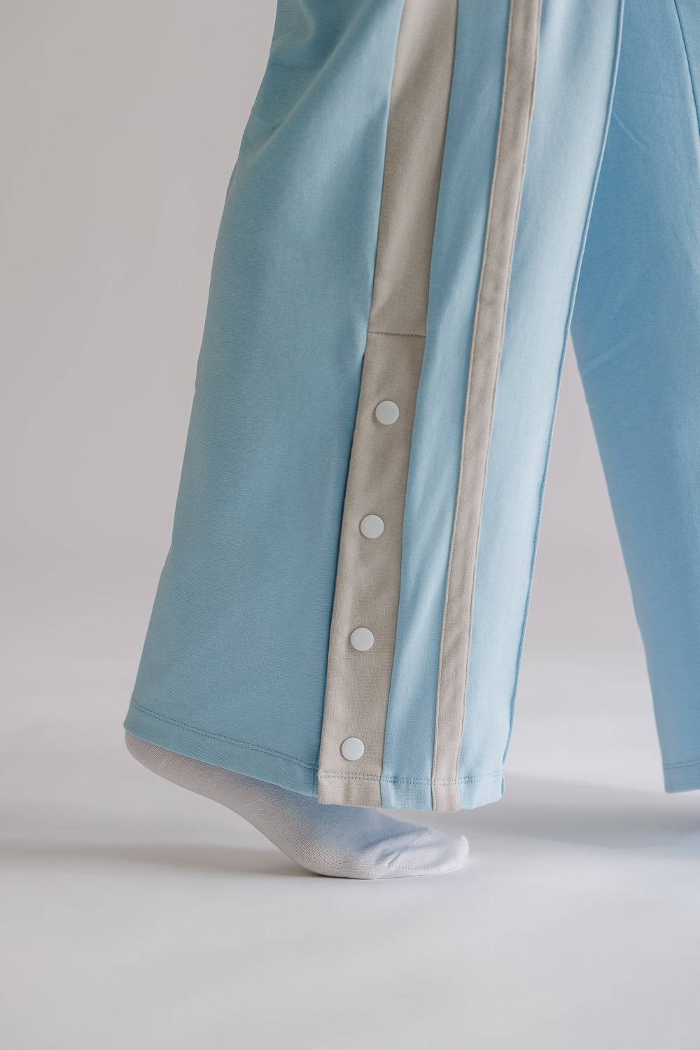 Karo Kauer Tracksuit Jersey Pants Light Blue