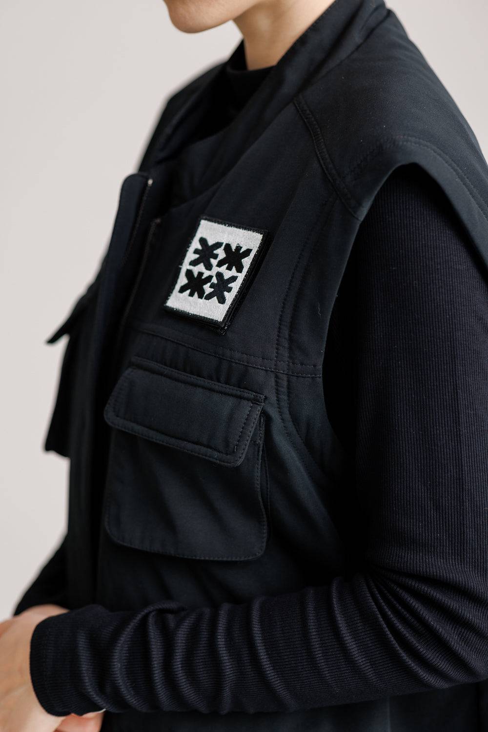 Karo Kauer Vest Black