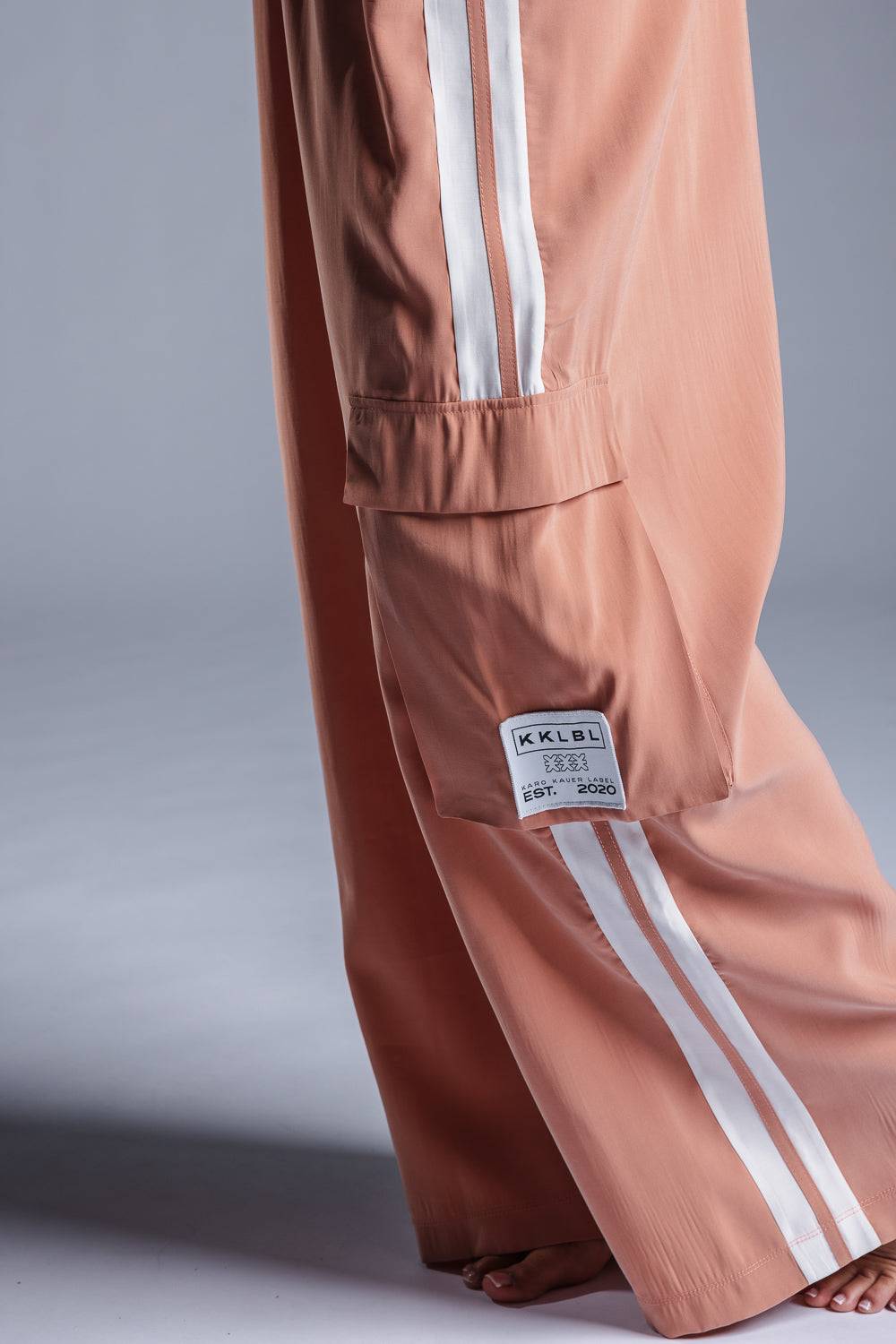 Karo Kauer Wide Leg Pants Rosewood