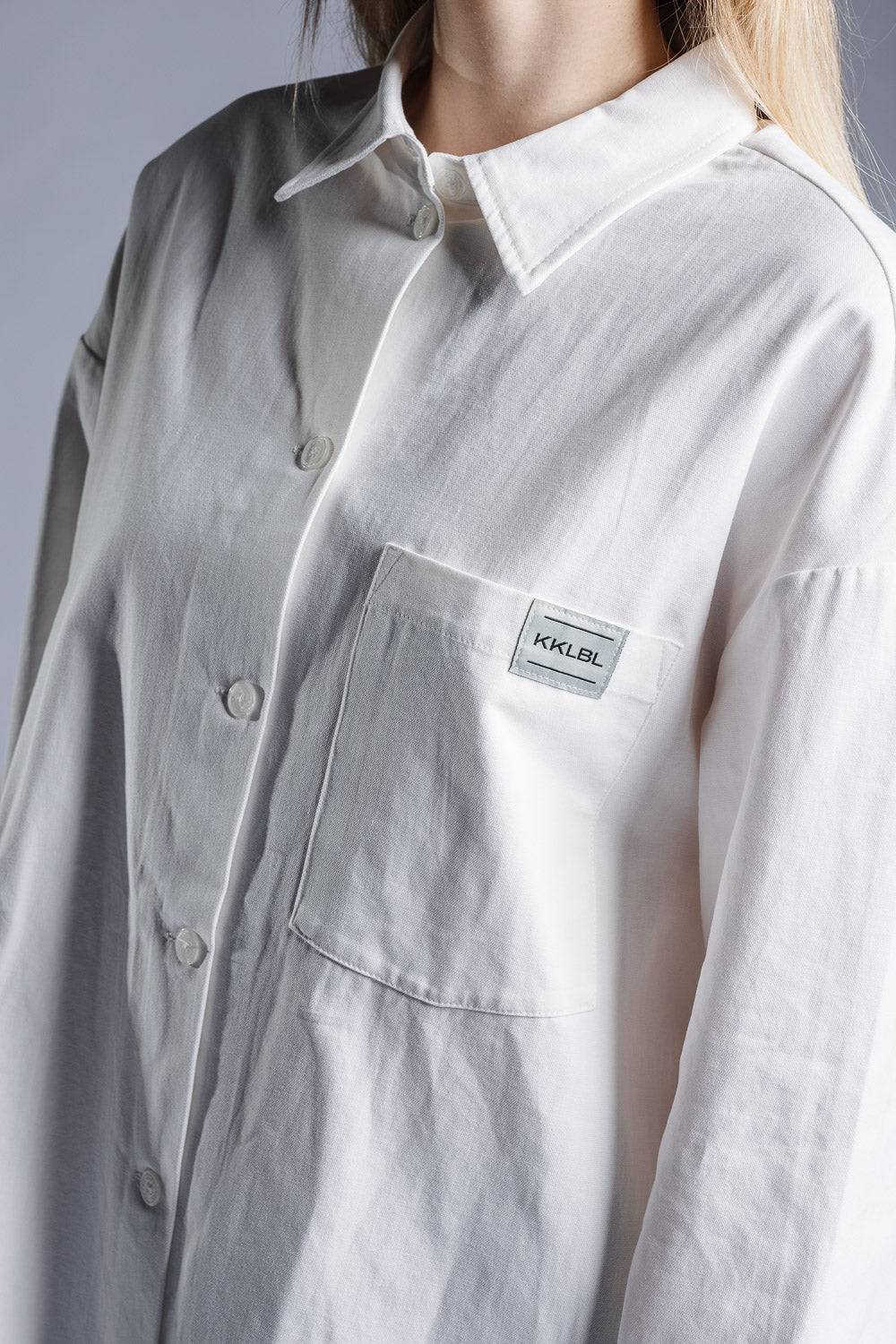 Karo Kauer Woven Blouse White