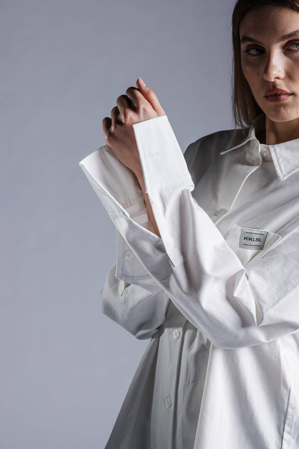 Karo Kauer Woven Blouse White