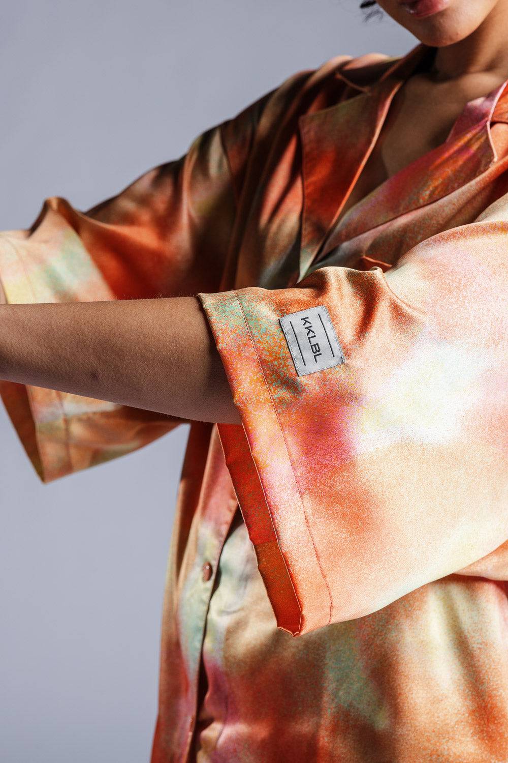 Karo Kauer Woven Shirt Aquarelle