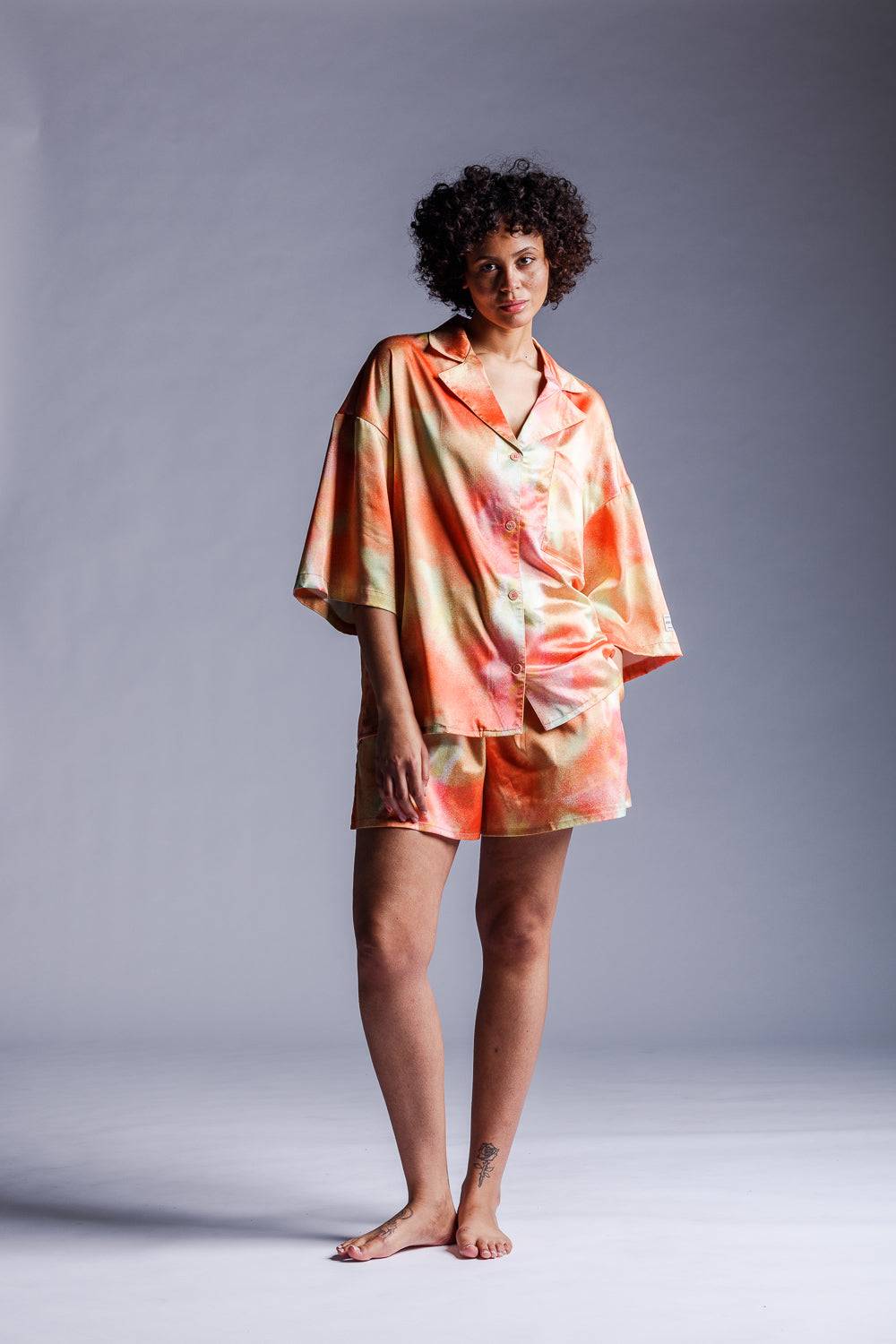 Karo Kauer Woven Shirt Aquarelle