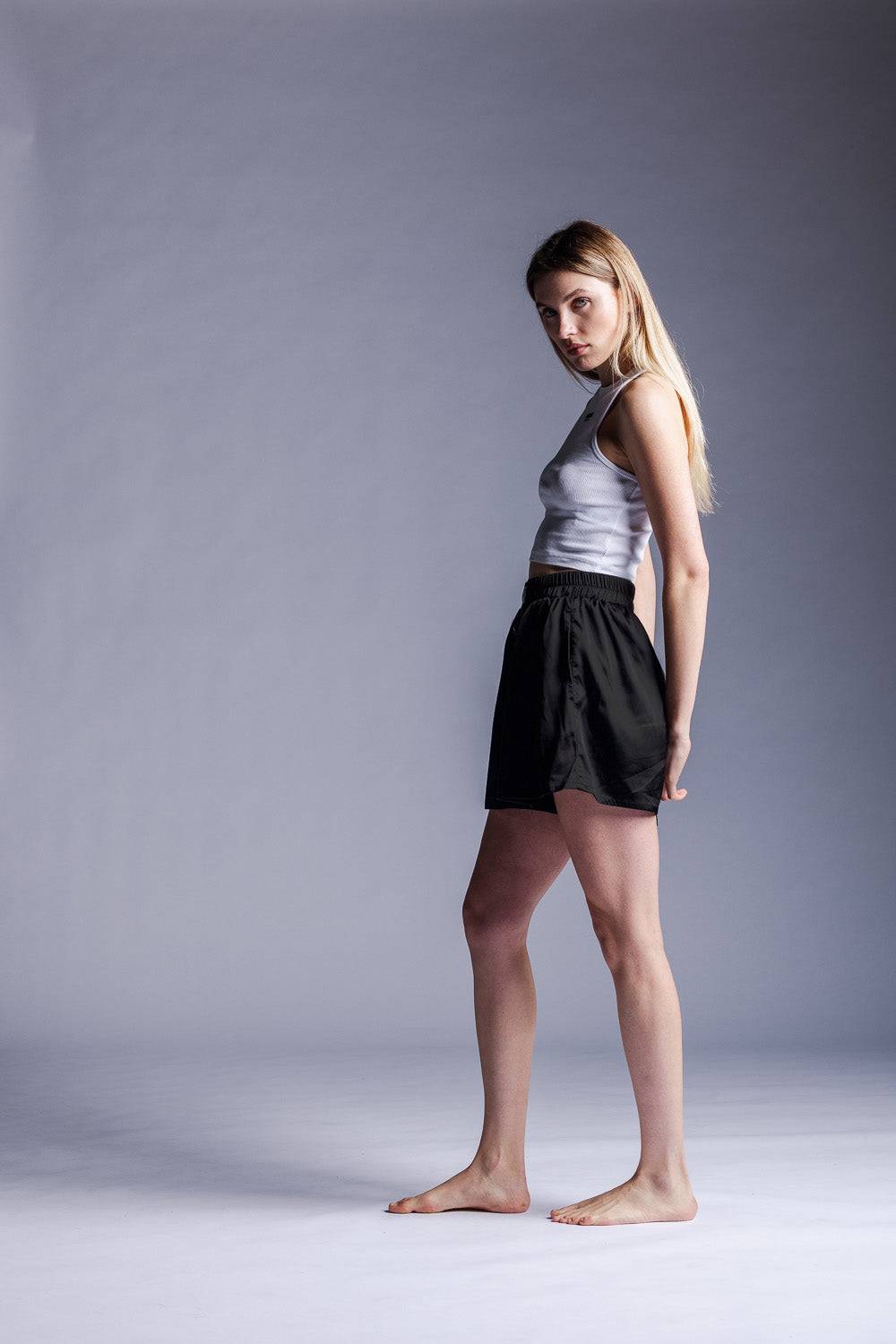 Karo Kauer Woven Shorts Black