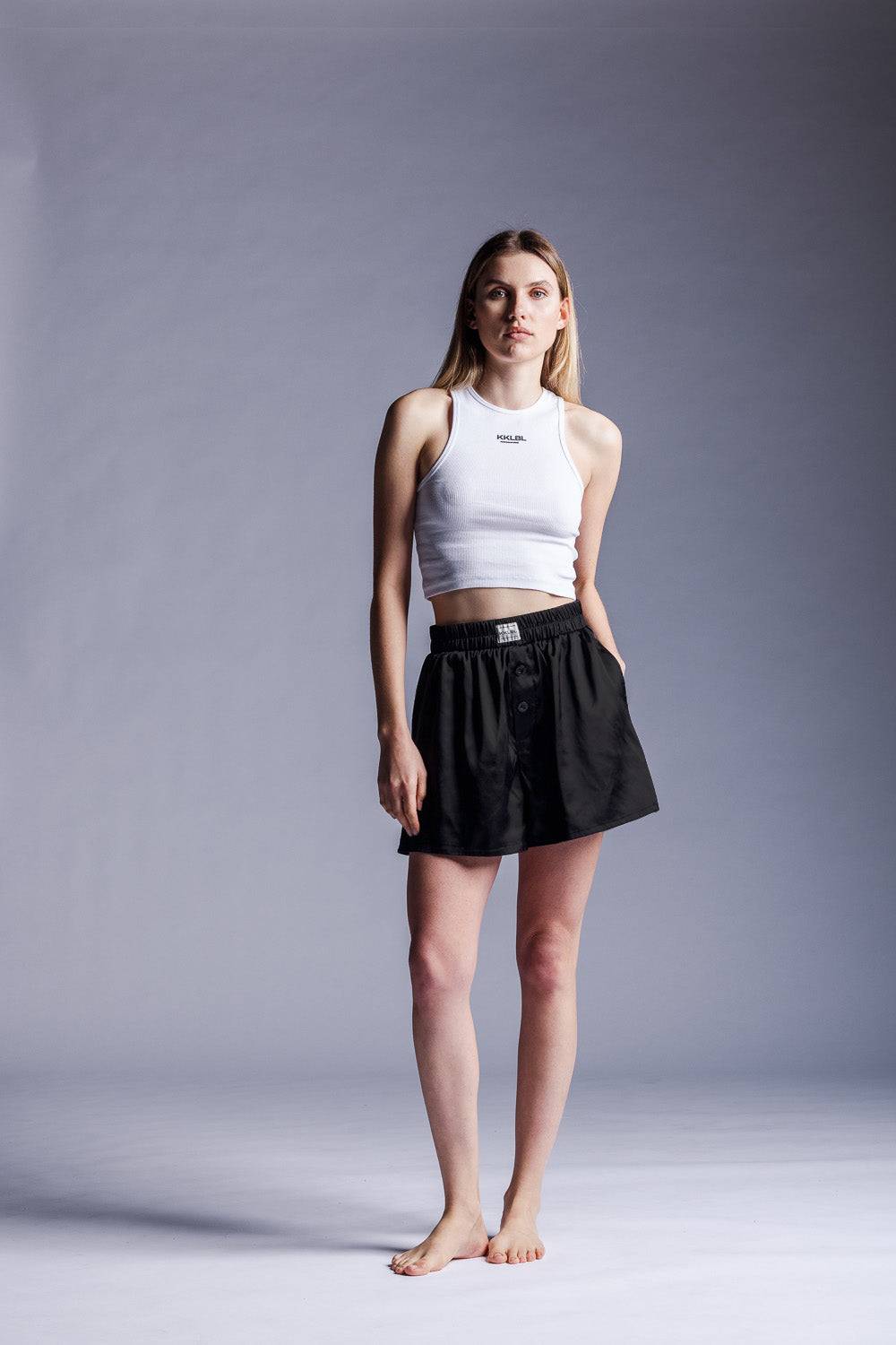 Karo Kauer Woven Shorts Black