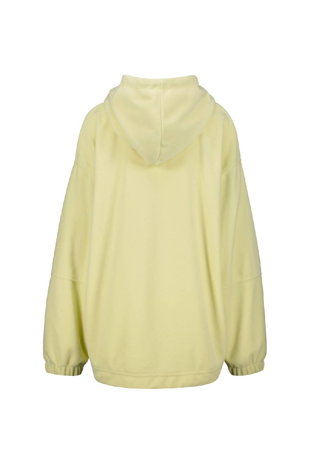 Karo Kauer Zipped Fleece Light Yellow