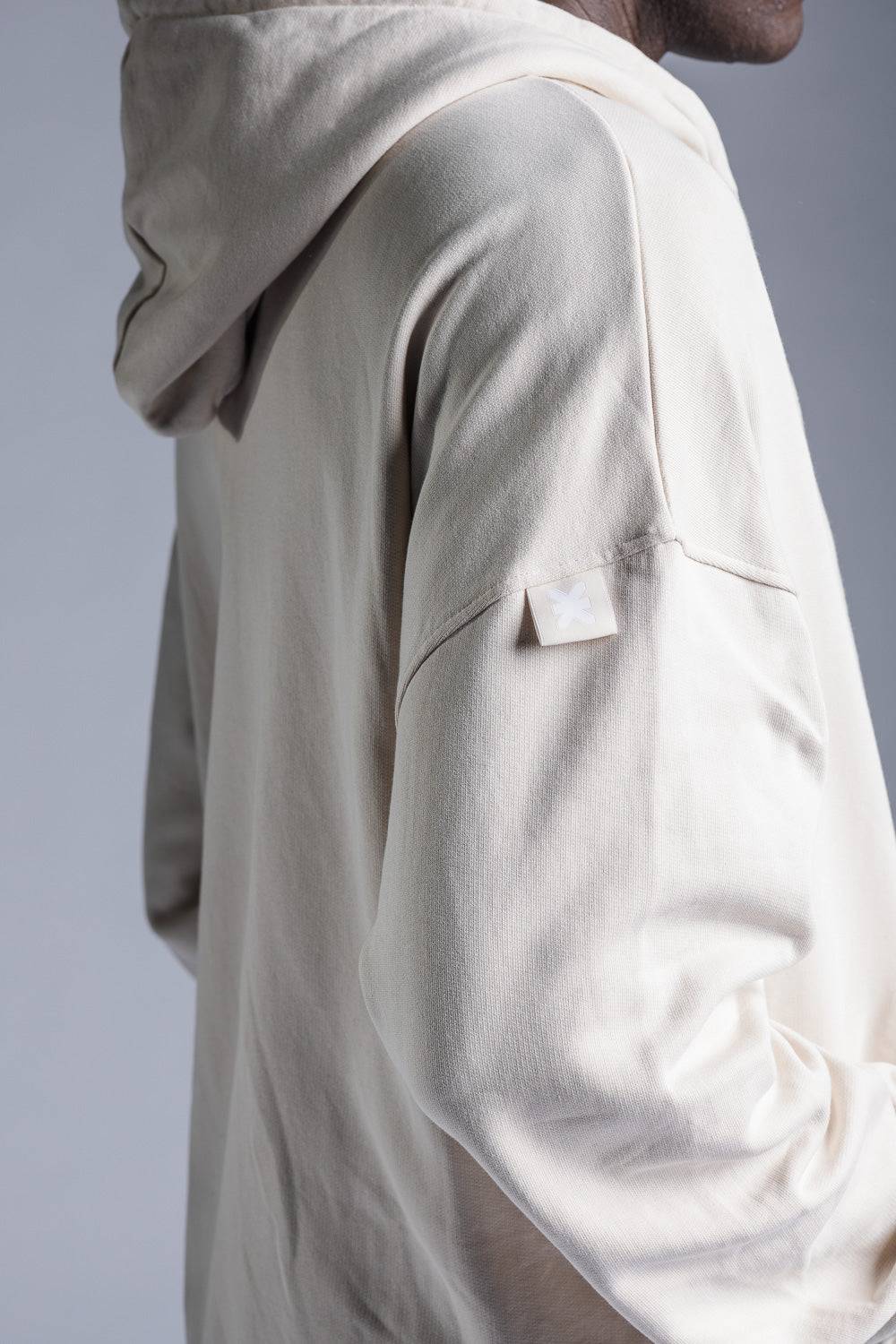Karo Kauer Zipped Hoodie Beige