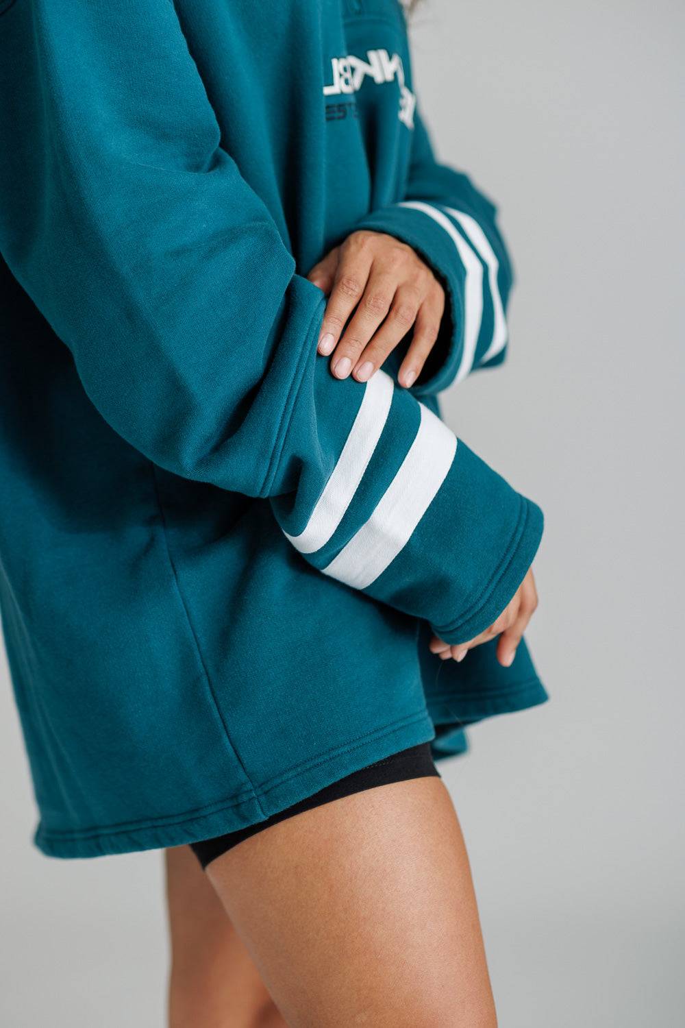 Karo Kauer Zipped Sweater Green