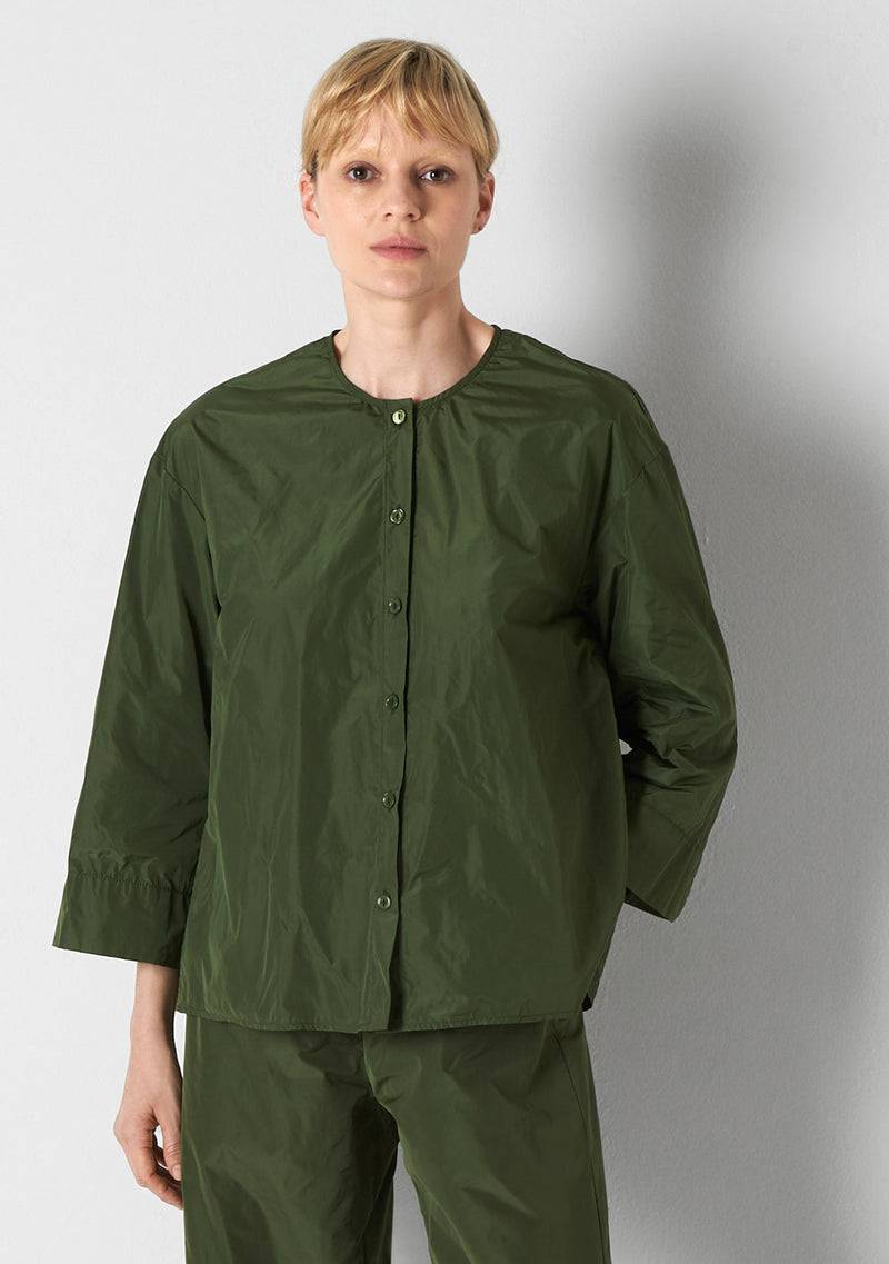 Katharina Hovman Big Blouse Short Green Tea