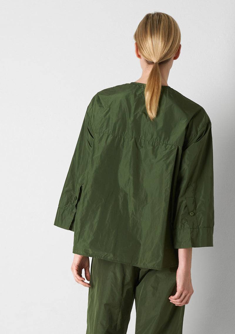 Katharina Hovman Big Blouse Short Green Tea