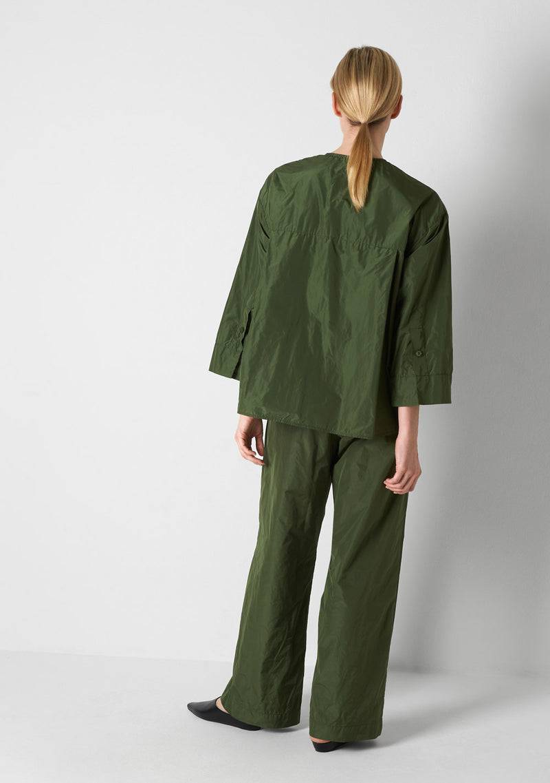 Katharina Hovman Big Blouse Short Green Tea
