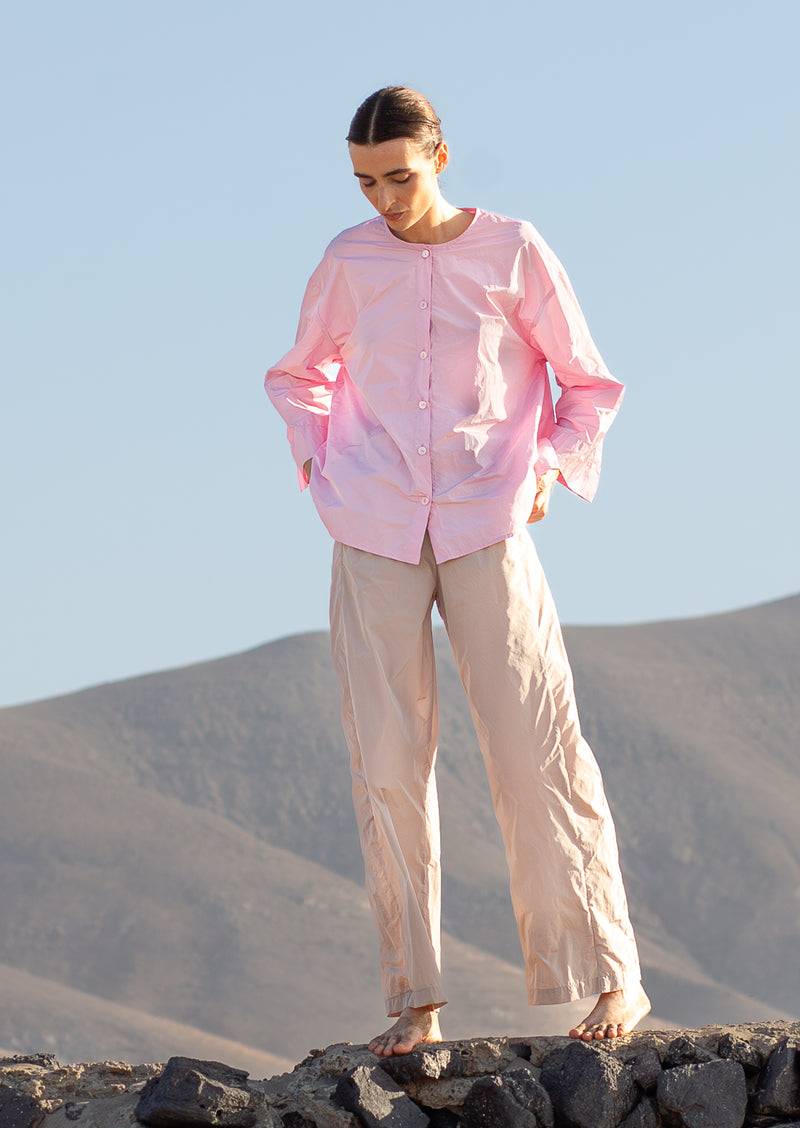 Katharina Hovman Big Blouse Short rose