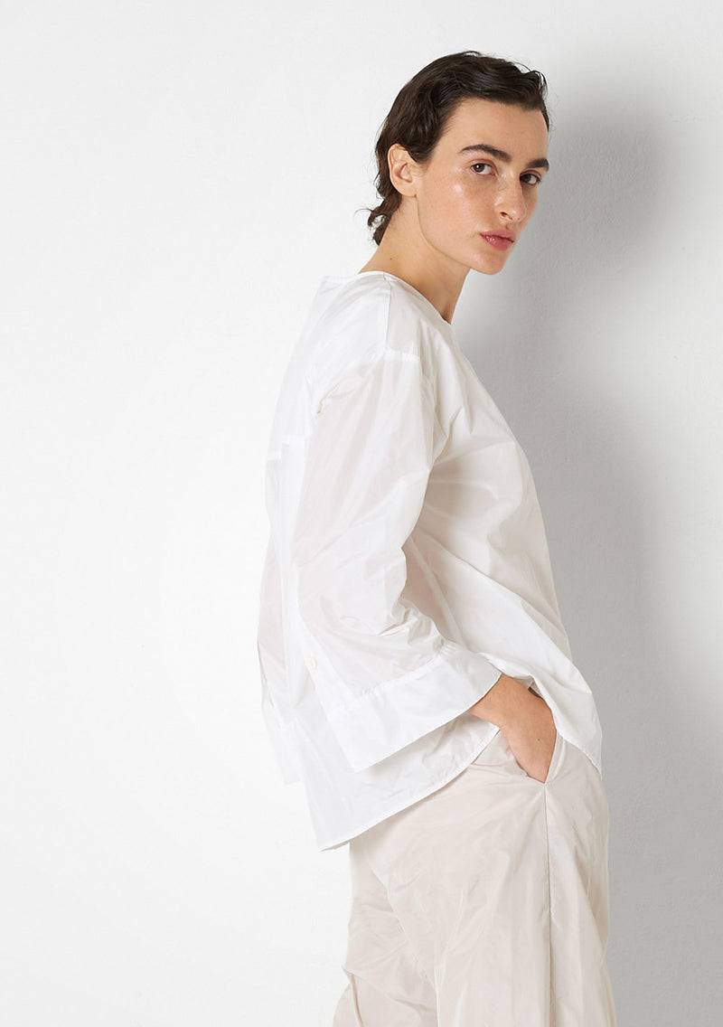 Katharina Hovman Big Blouse Short White