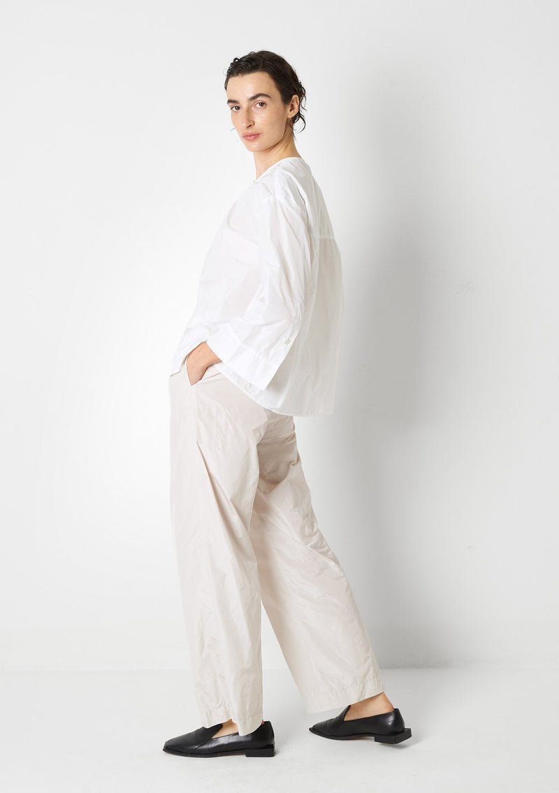 Katharina Hovman Big Blouse Short White