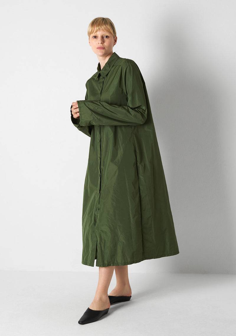 Katharina Hovman Big Dress Long Green Tea