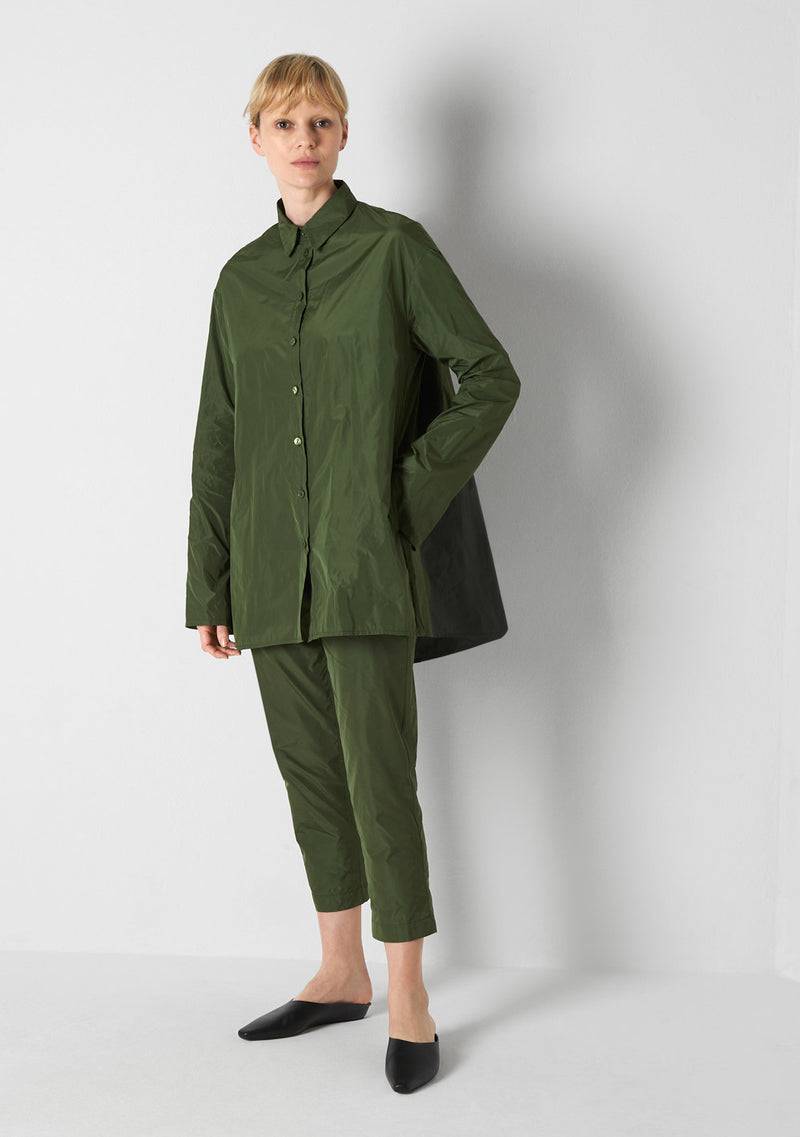 Katharina Hovman Bluse Weit Green Tea