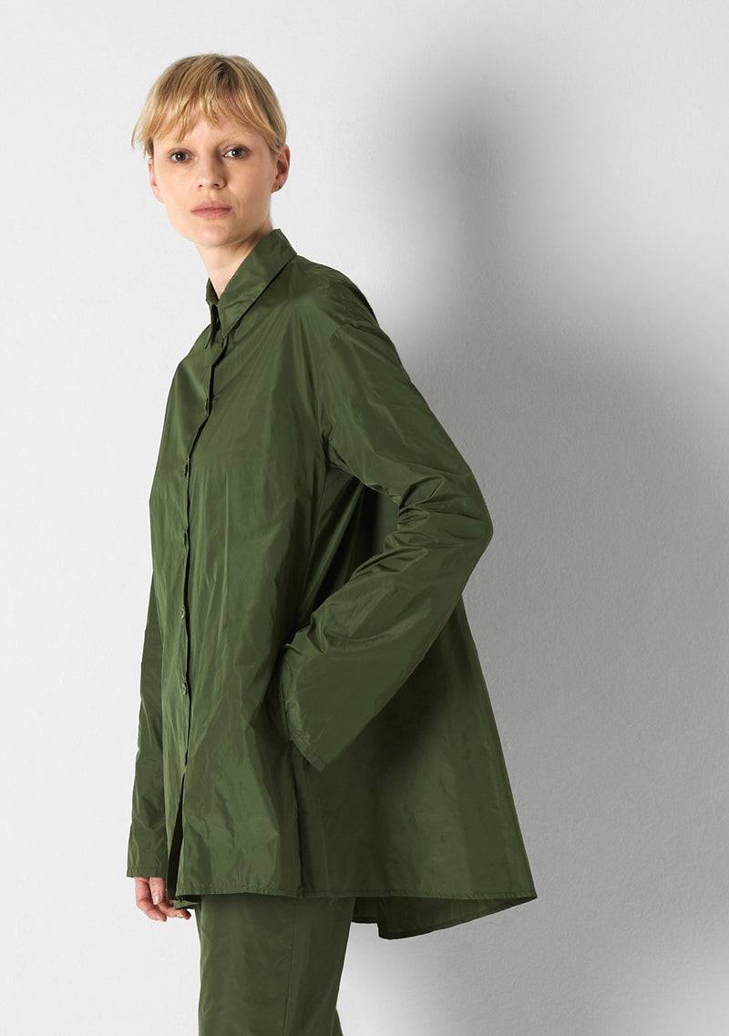 Katharina Hovman Bluse Weit Green Tea