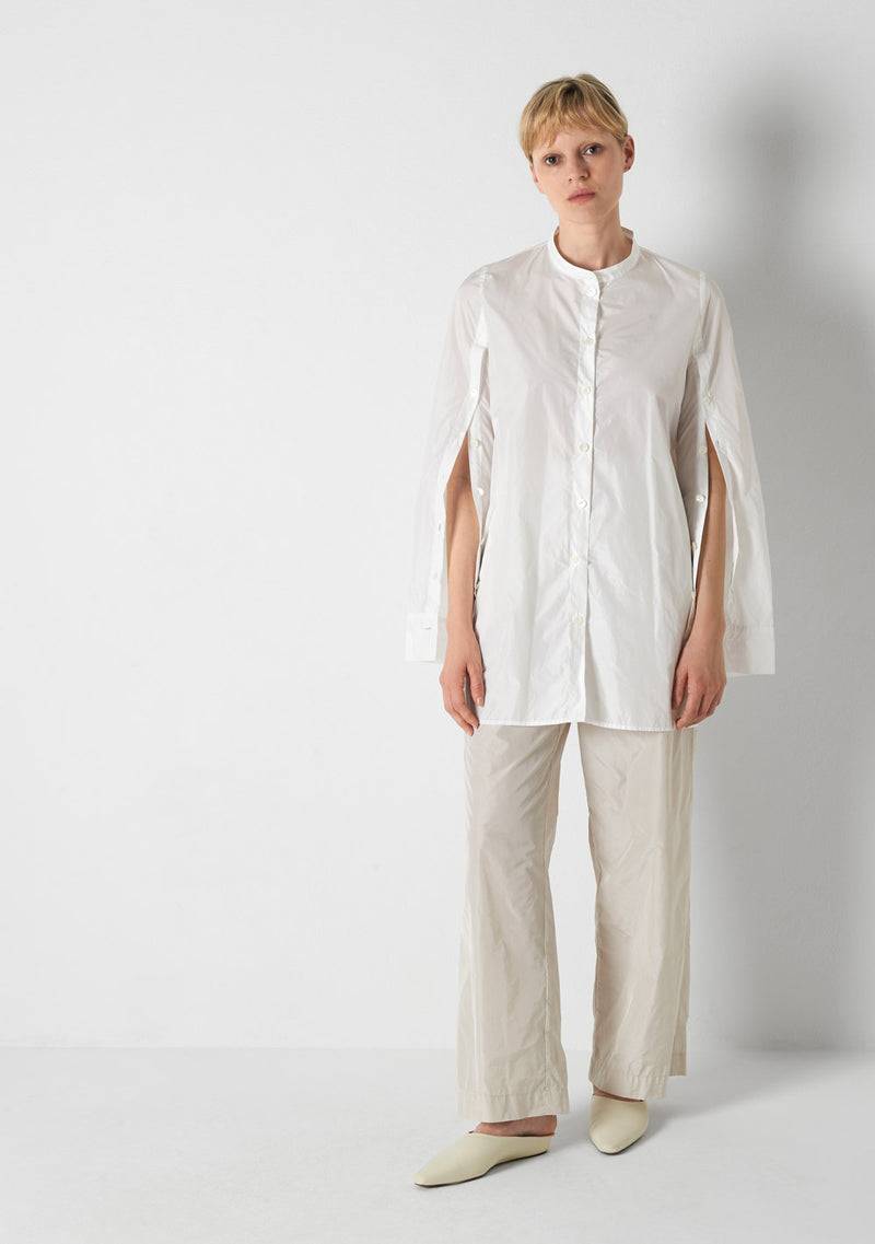 Katharina Hovman Button Blouse White