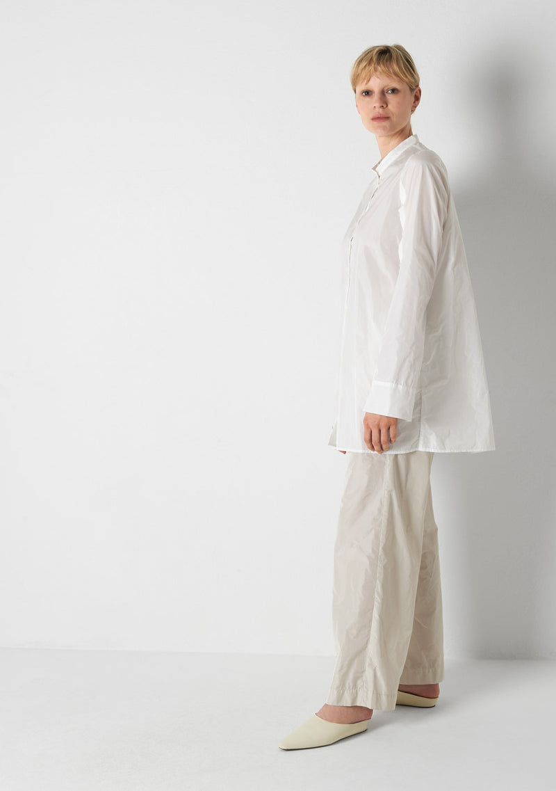 Katharina Hovman Button Blouse White