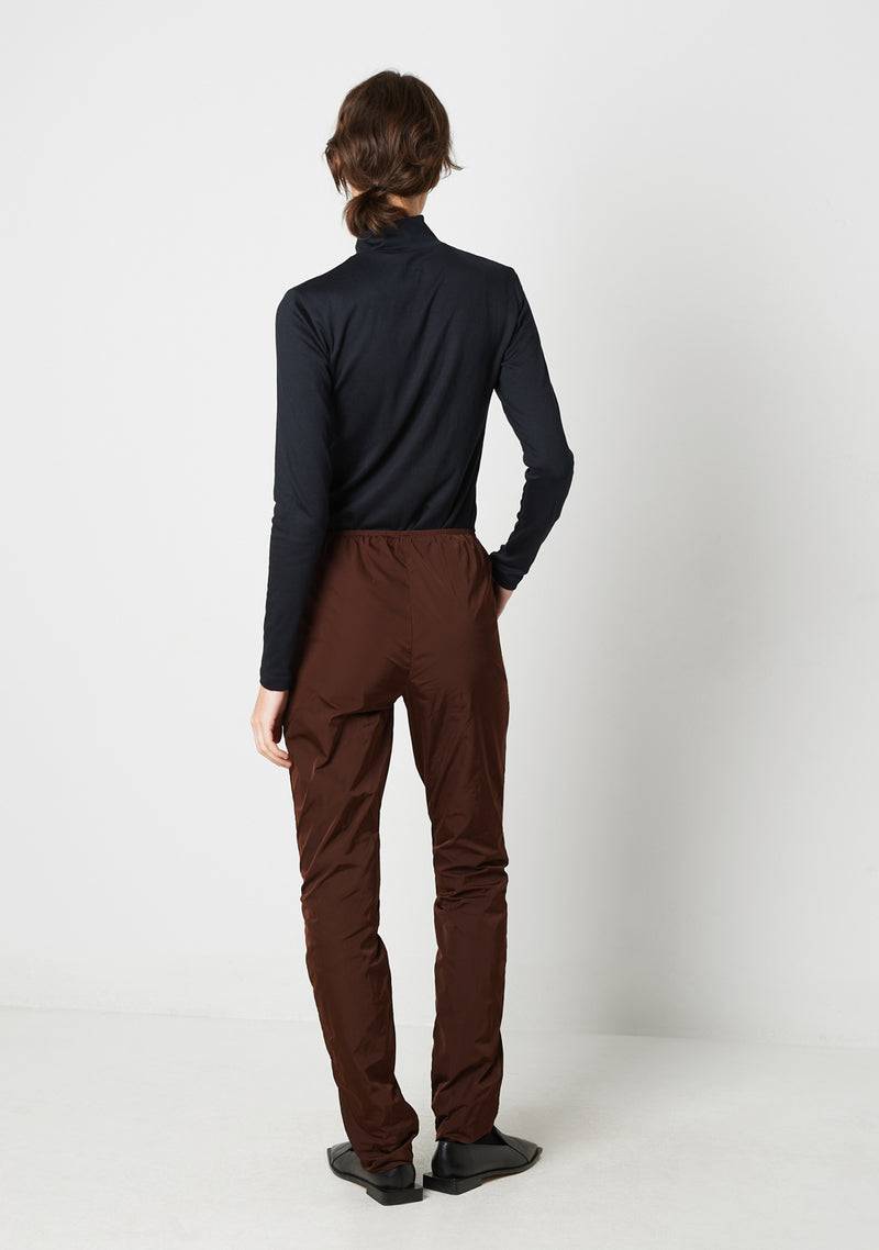 Katharina Hovman Hose Lang Heavy Taffetas, Cacao