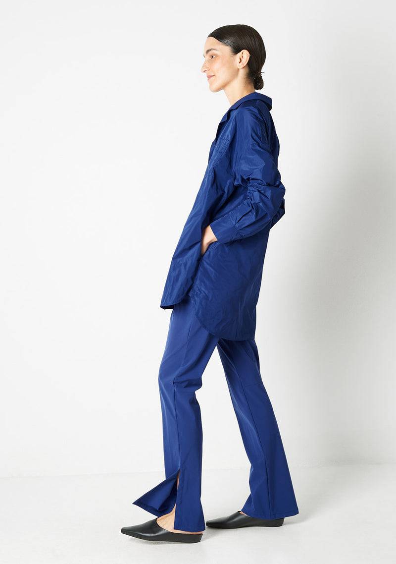 Katharina Hovman Hose Schlitz Pure, Royalblue