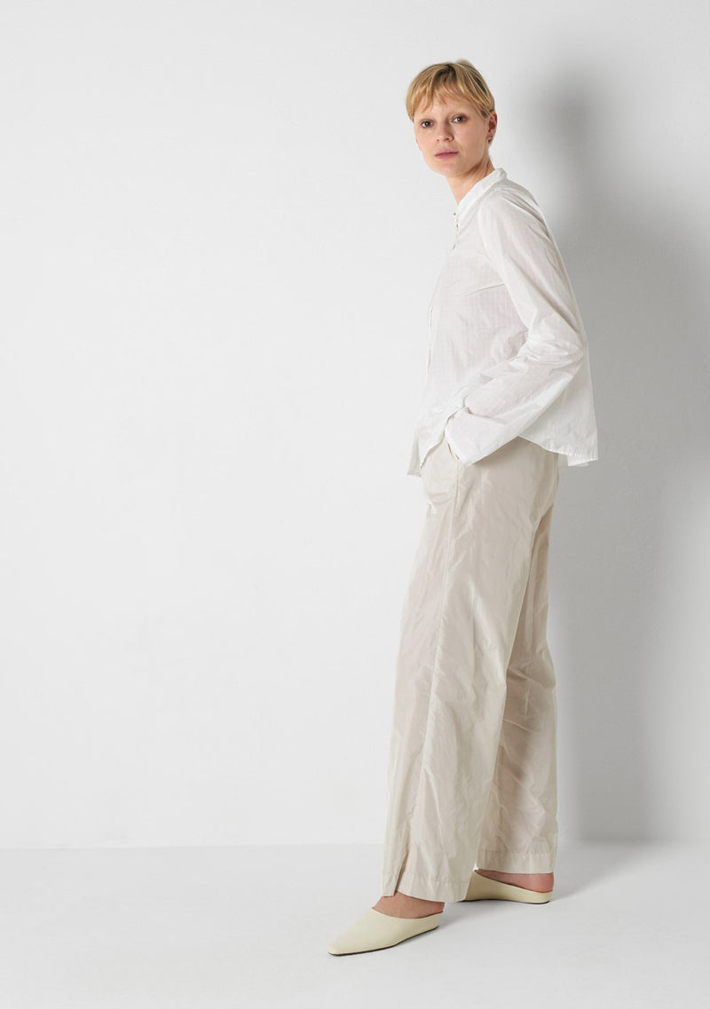 Katharina Hovman Japanbluse RIBSTOP, White